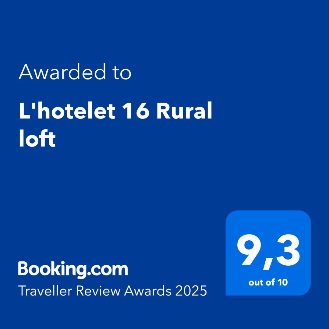 L'Hotelet 16 Rural Loft Barx Экстерьер фото
